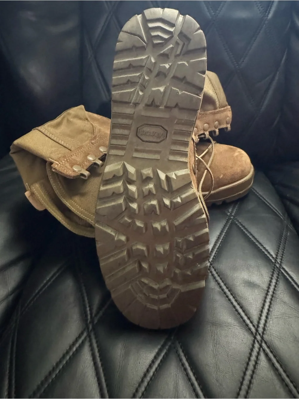 Men's Tactical Lace-Up Boots - Coyote Brown